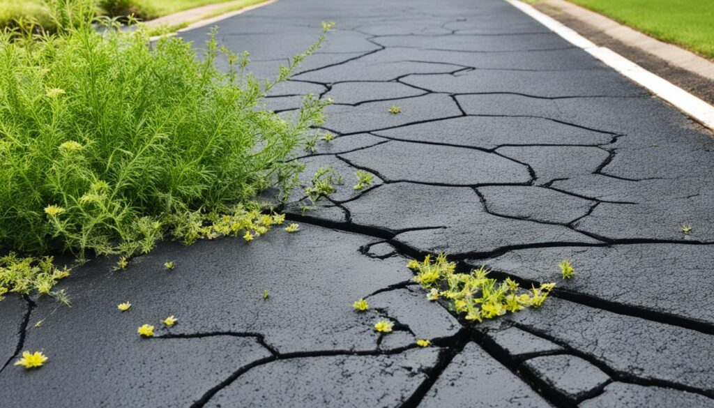bitumen driveway issues